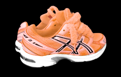 Asics 1130 Custom Orange ( Semelle blanche )