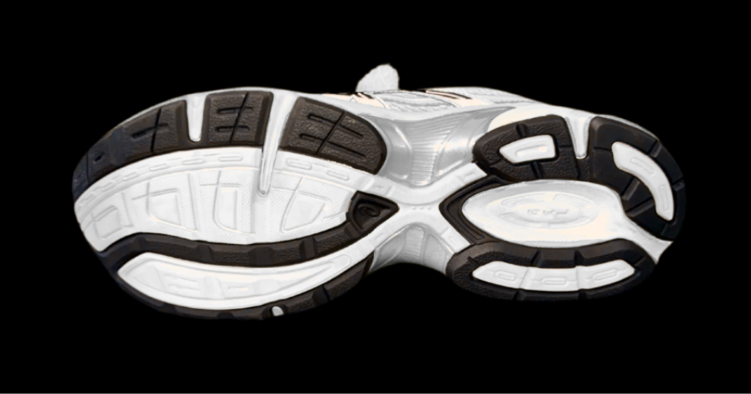 Asics 1130 Custom Violet ( Lacet Custom + Semelle blanche )