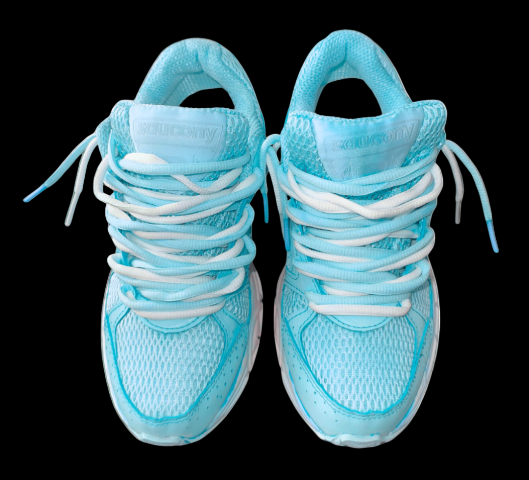 Saucony Ride Millennium Custom Turquoise