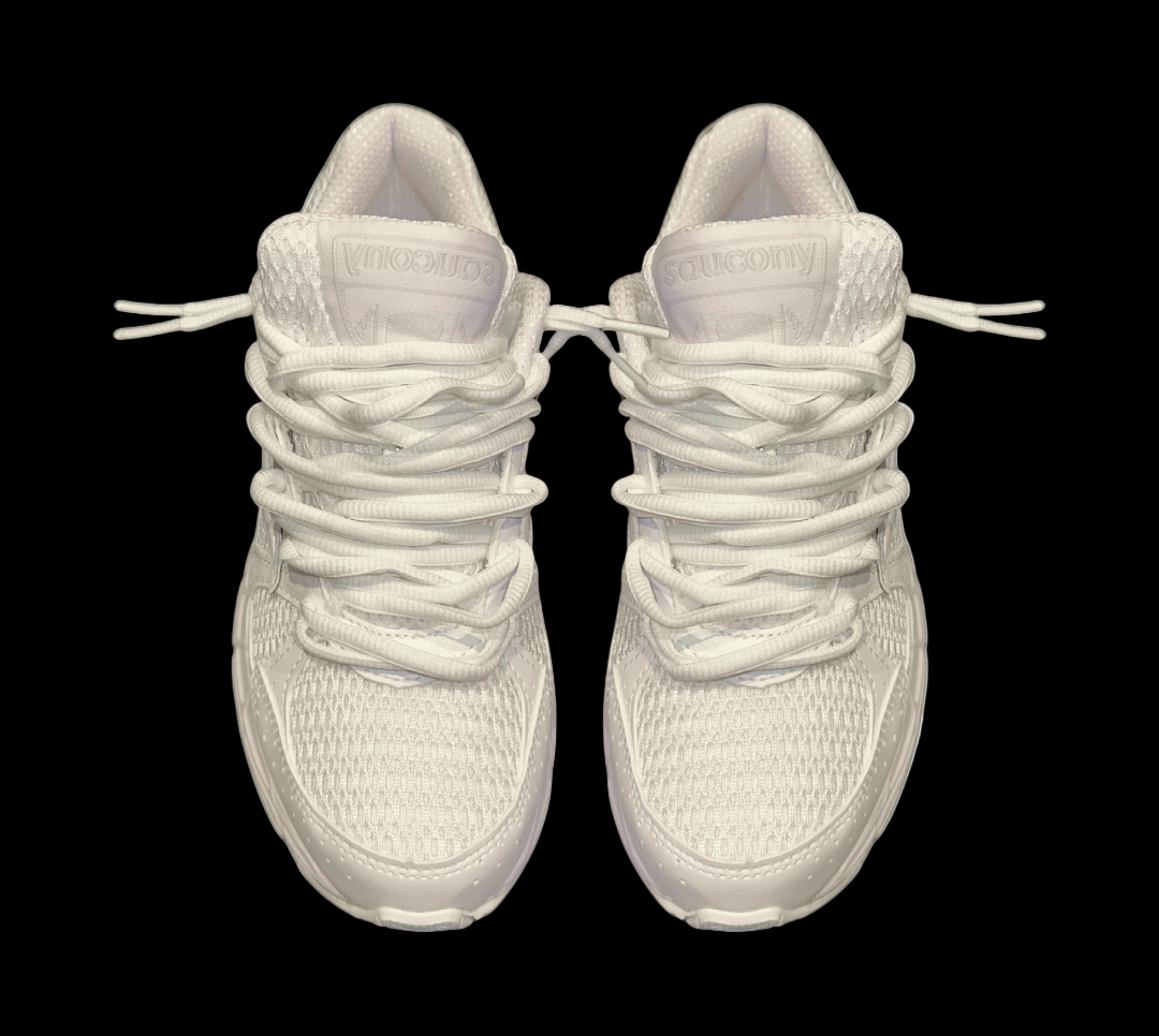 Saucony Ride Millennium Custom Blanc