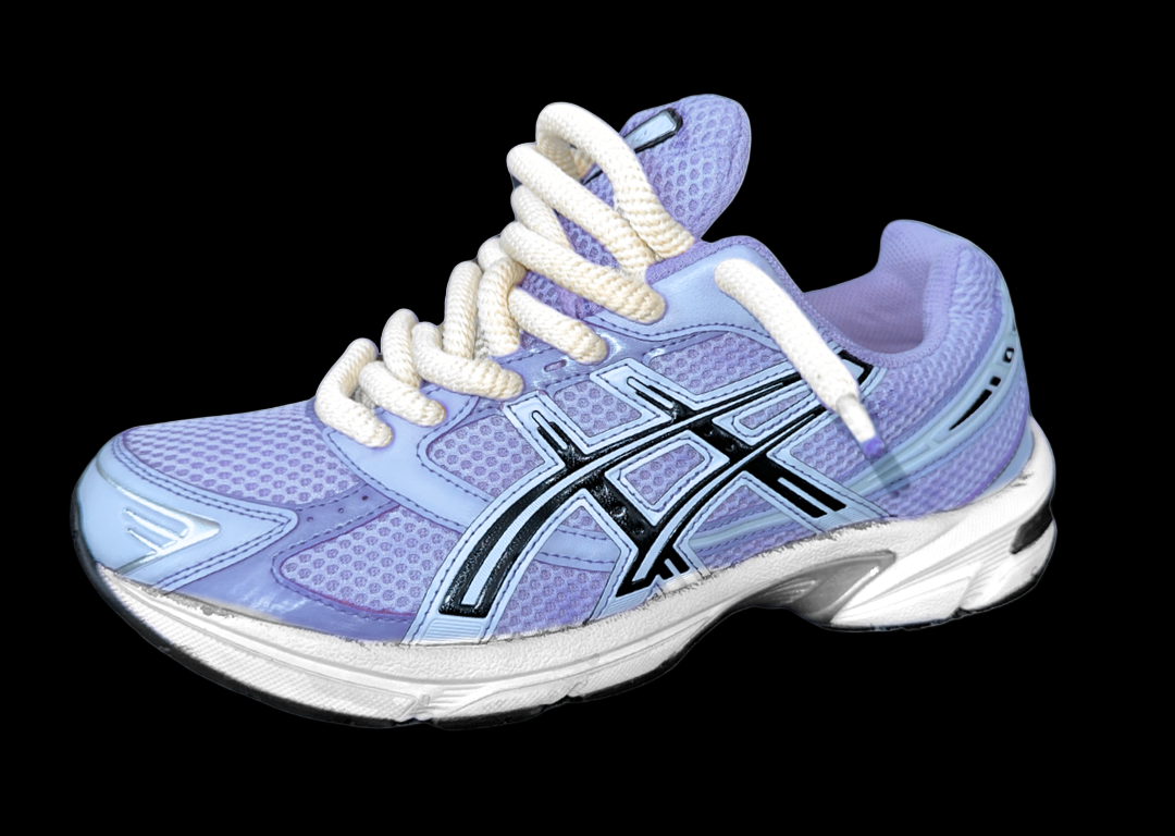 Asics 1130 Custom Violet ( Lacet Custom + Semelle blanche )