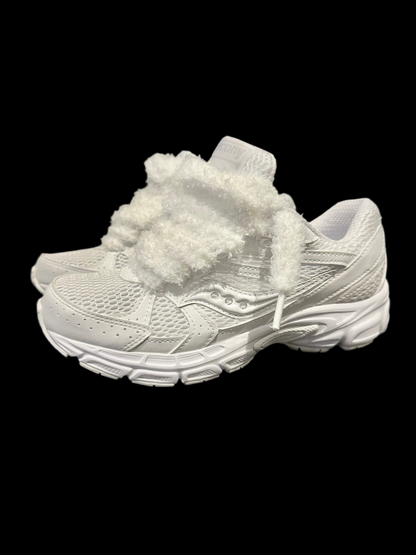 Saucony Ride Milennium Blanc (Lacet peluchée)