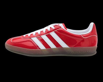 Adidas Gazelle Indoor Better Rouge (Cuir Vernis)