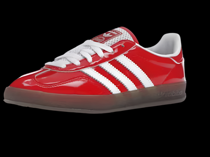 Adidas Gazelle Indoor Better Rouge (Cuir Vernis)