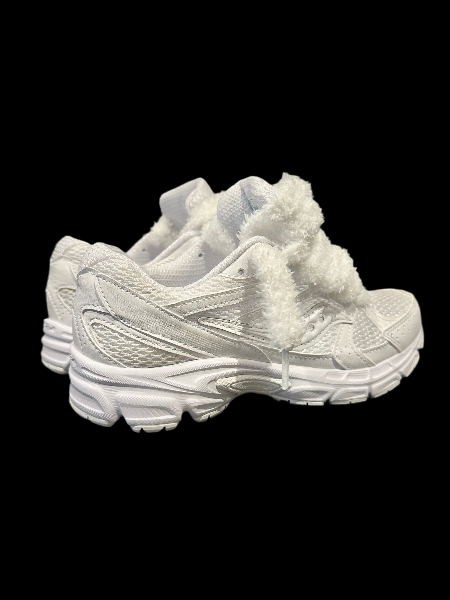 Saucony Ride Milennium Blanc (Lacet peluchée)