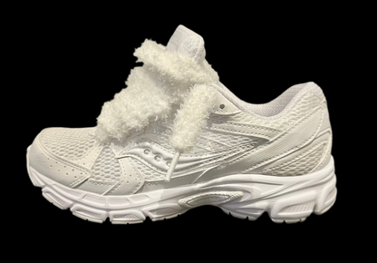 Saucony Ride Milennium Blanc (Lacet peluchée)
