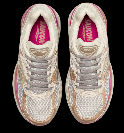 Saucony Progrid Omni 9 Pink Cream Custom